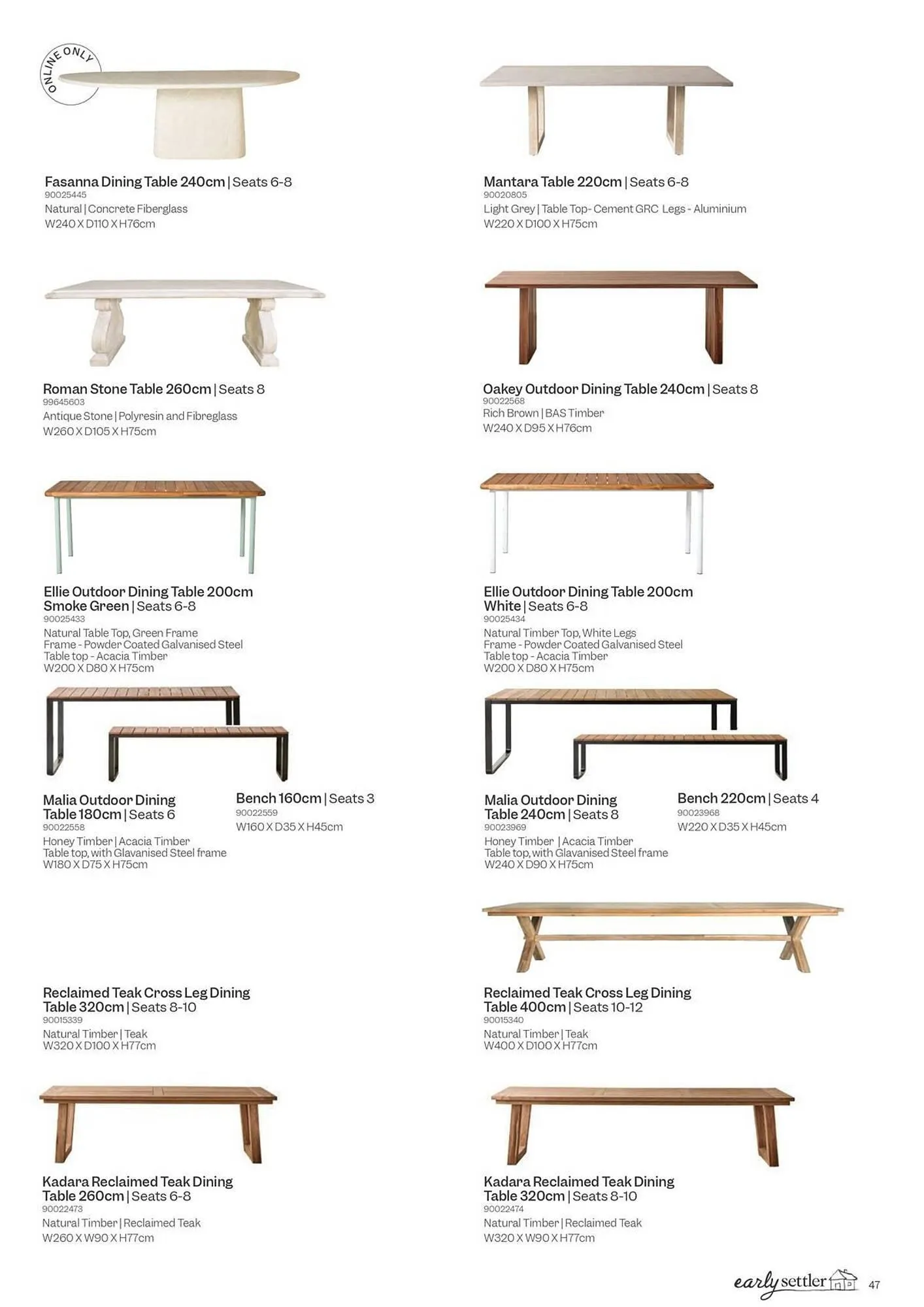 Early Settler catalogue - Catalogue valid from 24 October to 31 October 2025 - page 47