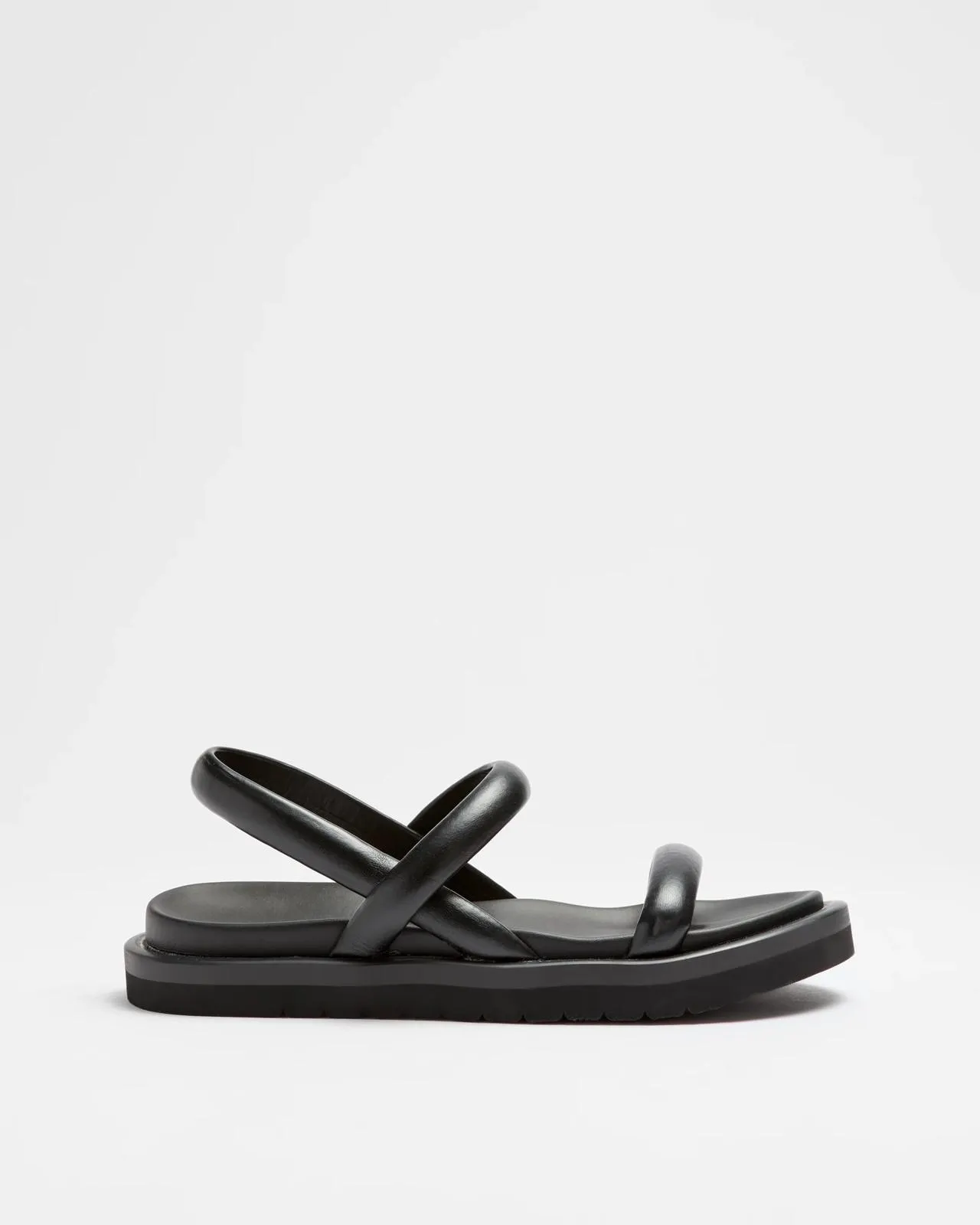 Womens Double Puff Slim Straps Sandal - Diaz