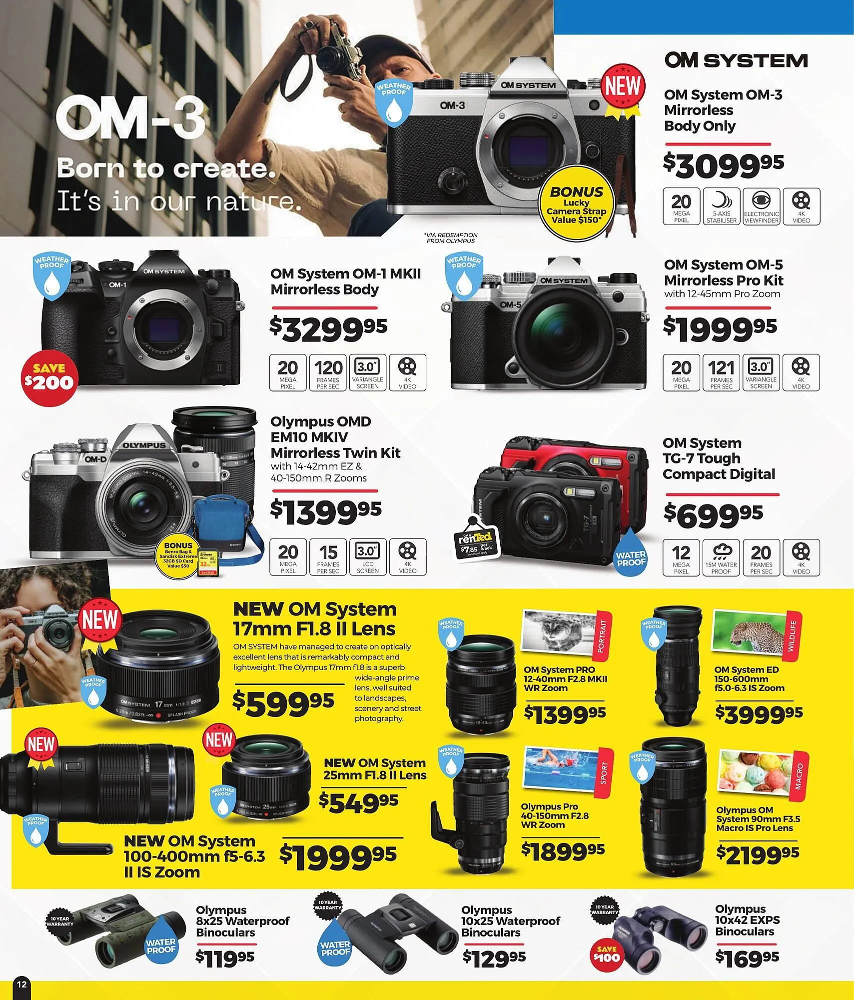 Teds Cameras catalogue - Catalogue valid from 3 March to 31 March 2025 - page 12