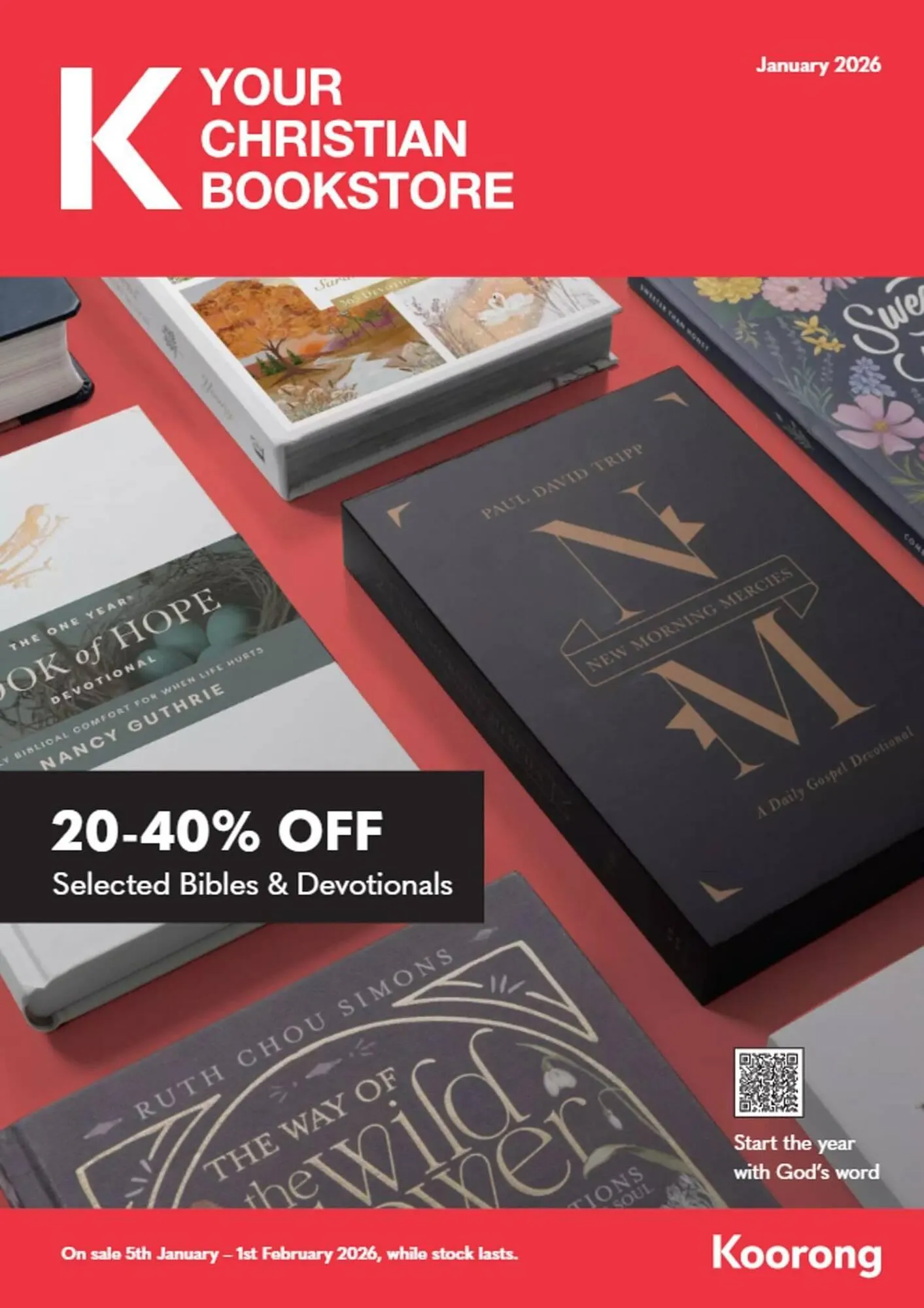 Koorong catalogue - Catalogue valid from 6 January to 1 February 2026 - page 1