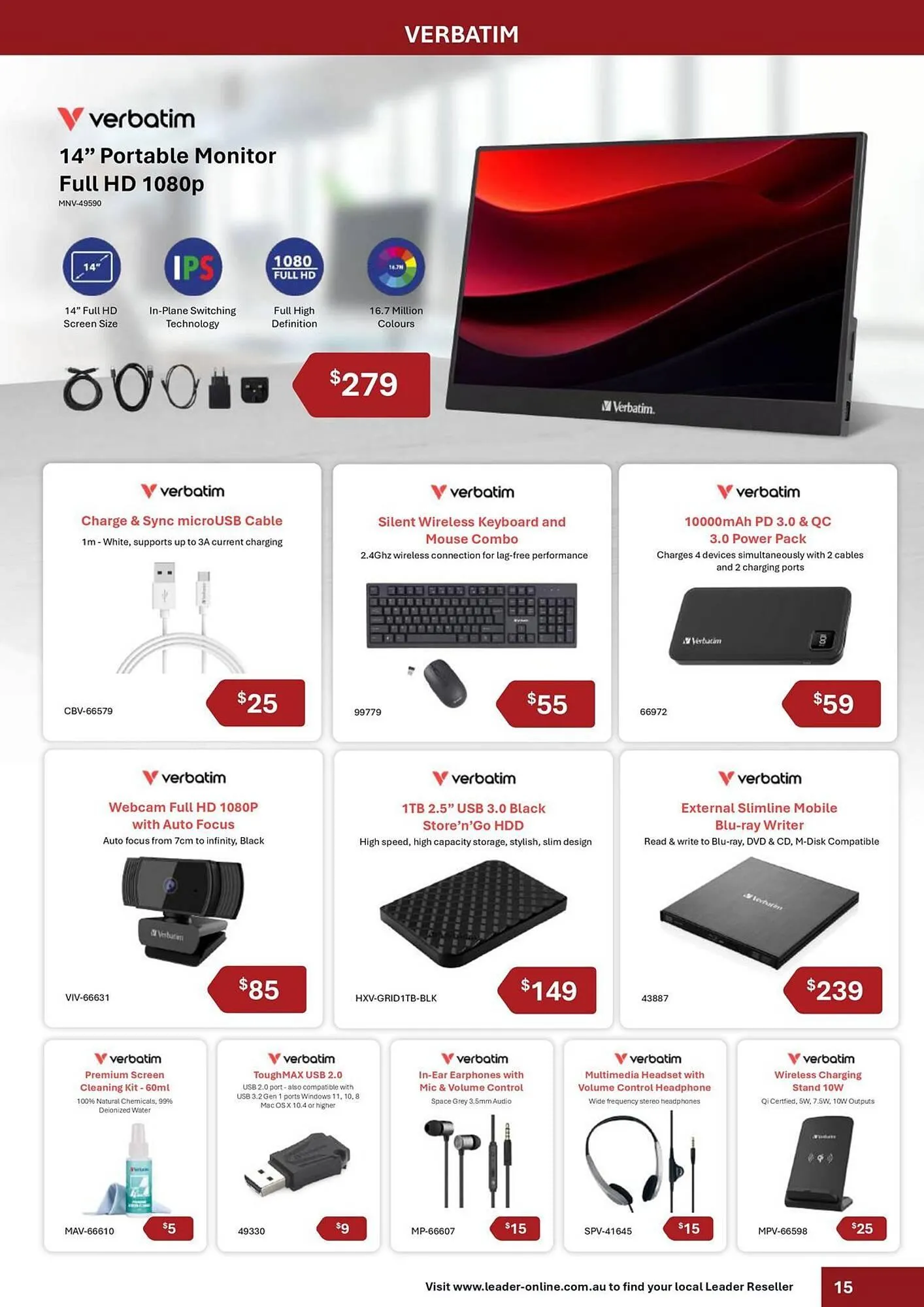 Leader Computers catalogue - Catalogue valid from 1 April to 30 June 2025 - page 15