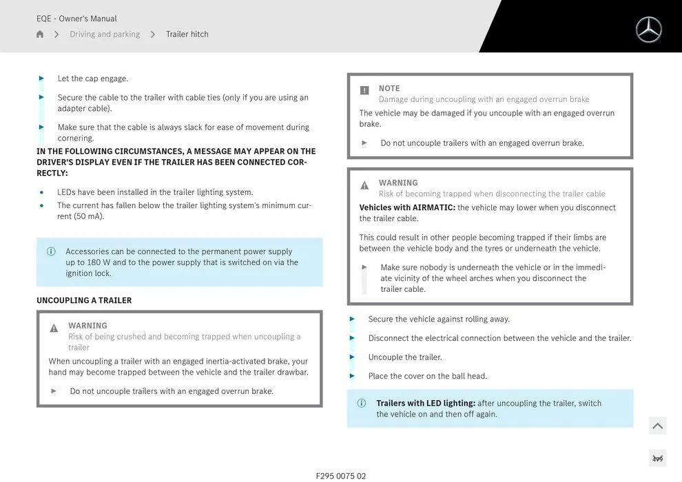 EQE Sedan - Catalogue valid from 11 September to 11 September 2025 - page 479