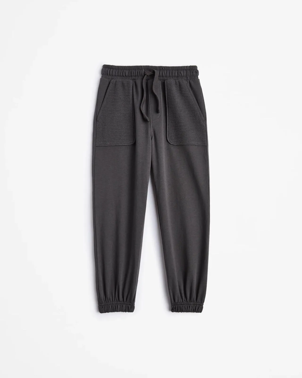 Australia Cotton Waffle Trackpant - Charcoal