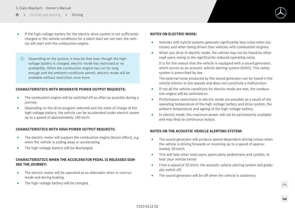 S - Class Maybach - Catalogue valid from 11 September to 11 September 2025 - page 368