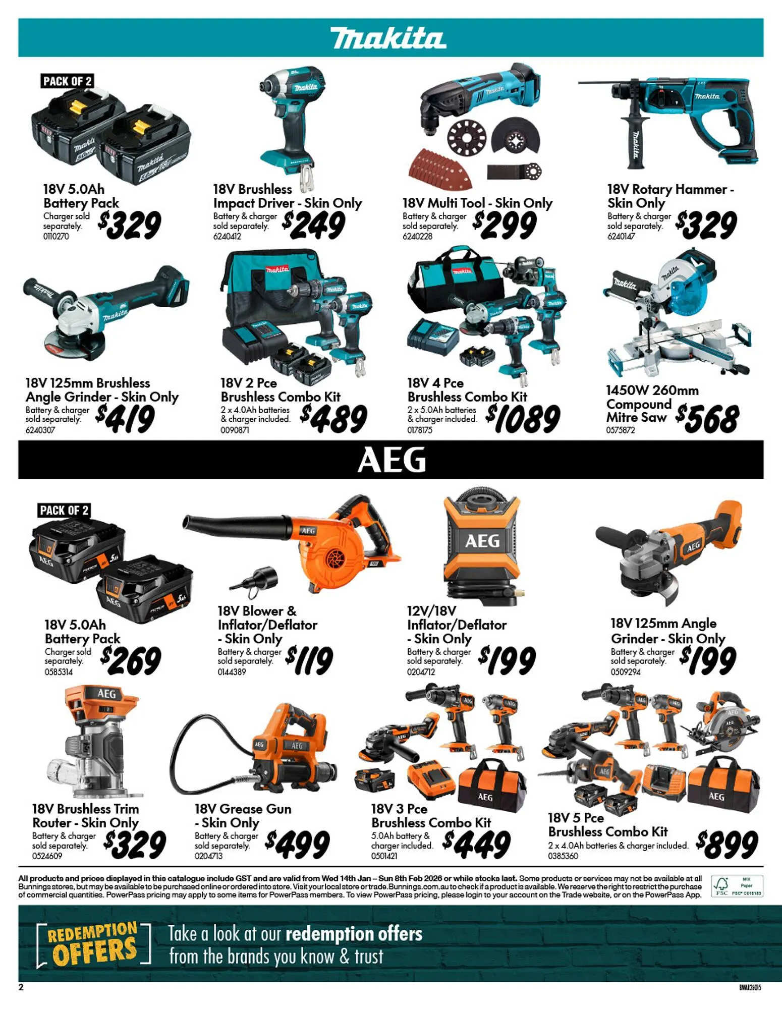 Bunnings catalogue - Catalogue valid from 14 January to 8 February 2026 - page 2