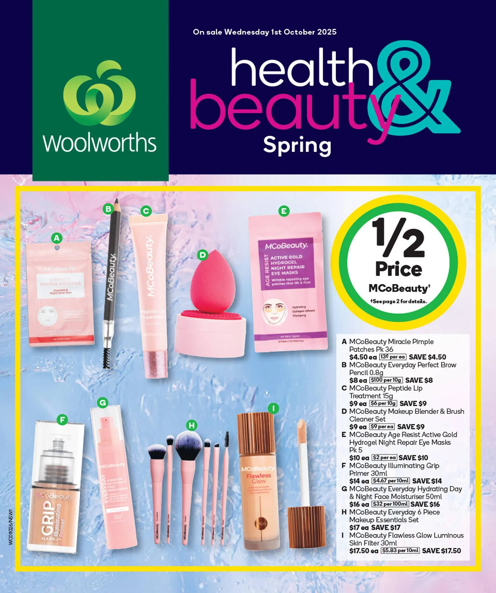 Woolworths catalogue - Catalogue valid from 1 October to 7 October 2025 - page 1