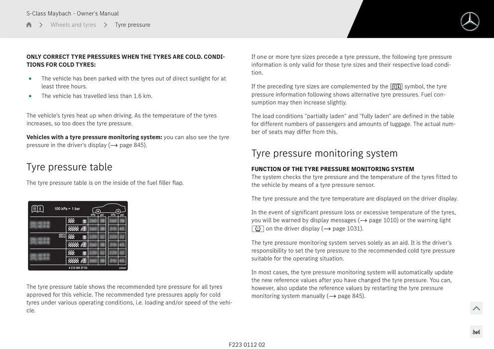S - Class Maybach - Catalogue valid from 11 September to 11 September 2025 - page 844