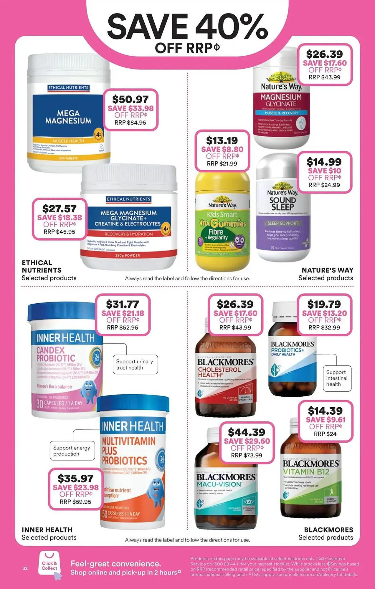 Priceline catalogue - Catalogue valid from 23 April to 6 May 2026 - page 32