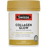 Swisse Beauty Collagen Glow With Collagen Peptides 120 Tablets