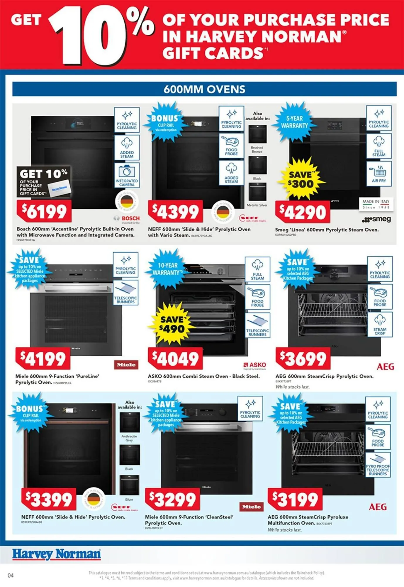 Harvey Norman catalogue - Catalogue valid from 15 August to 24 August 2025 - page 4
