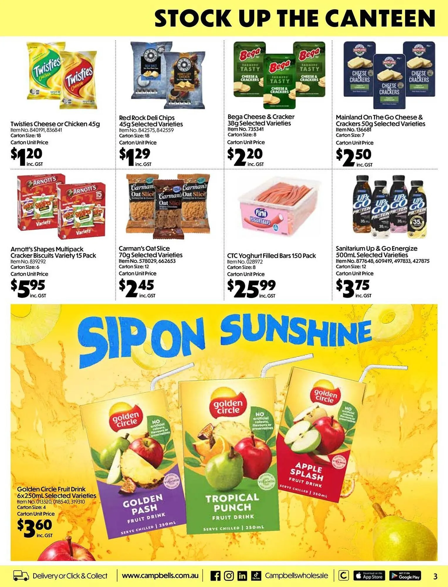 Campbells Wholesale catalogue - Catalogue valid from 29 December to 25 January 2026 - page 3