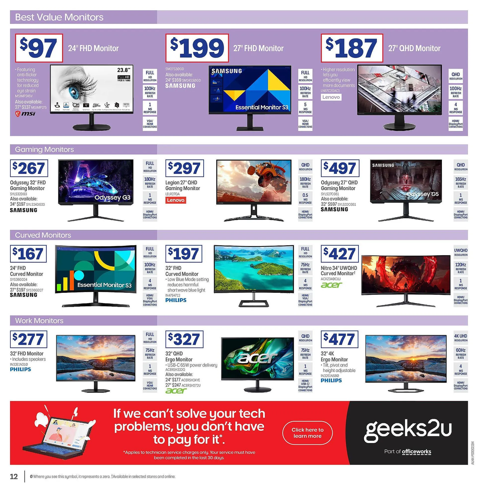 Officeworks catalogue - Catalogue valid from 7 May to 26 May 2025 - page 12