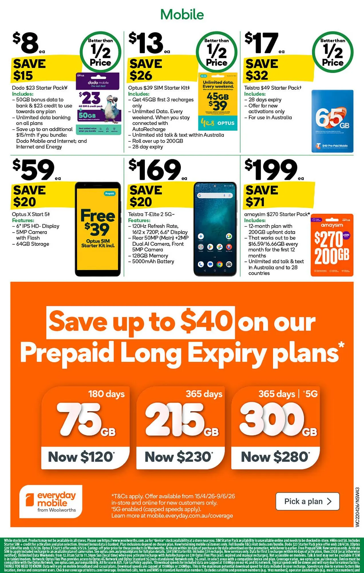 Woolworths catalogue - Catalogue valid from 22 April to 28 April 2026 - page 43