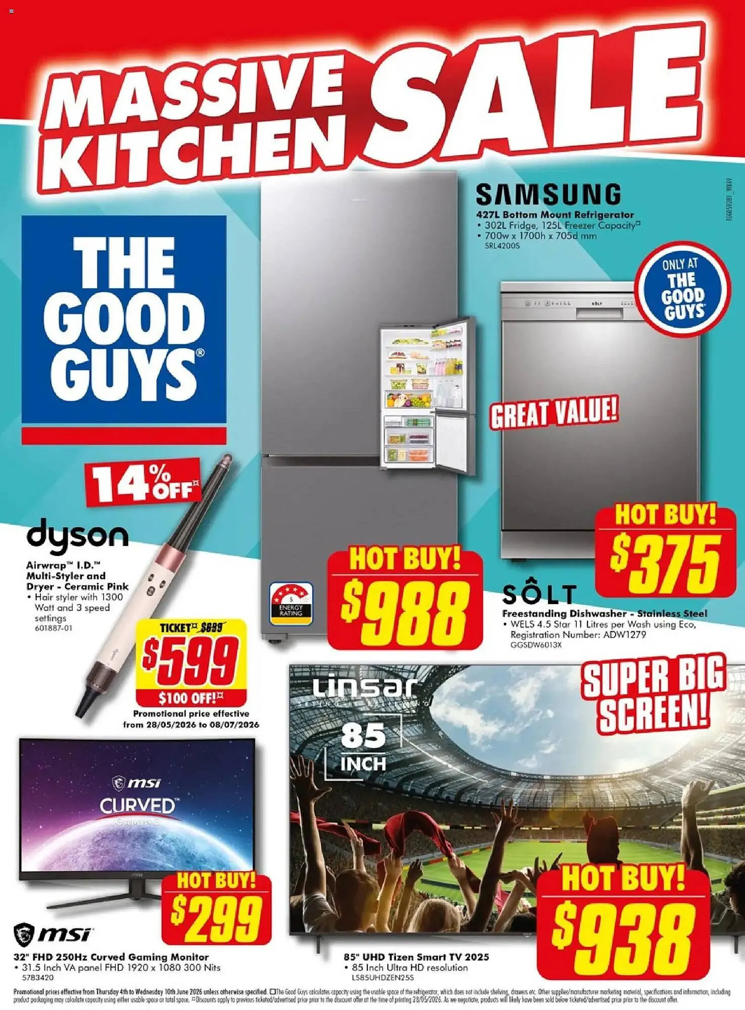 The Good Guys catalogue - Catalogue valid from 4 June to 10 June 2026 - page 1