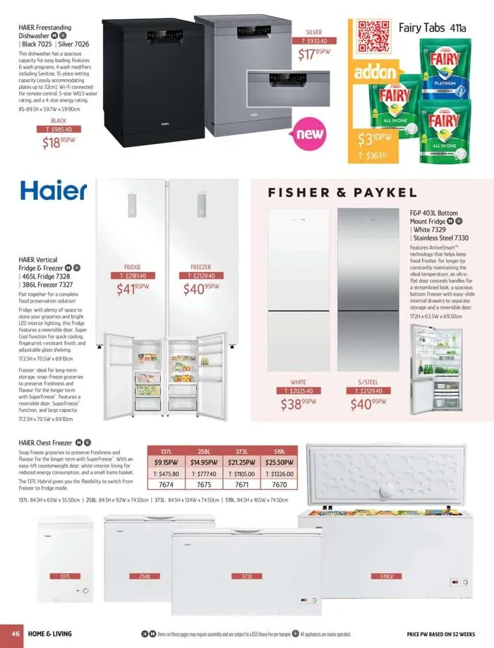 Home & Living 2024 - Catalogue valid from 25 September to 31 December 2024 - page 46