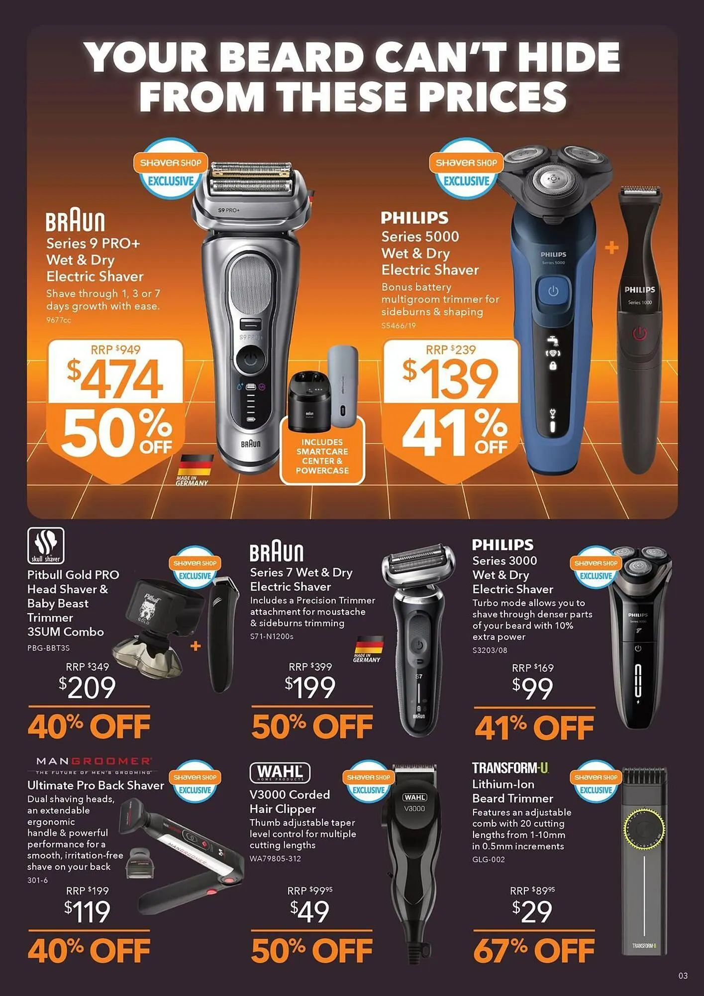 Shaver Shop catalogue - Catalogue valid from 1 December to 7 December 2025 - page 3