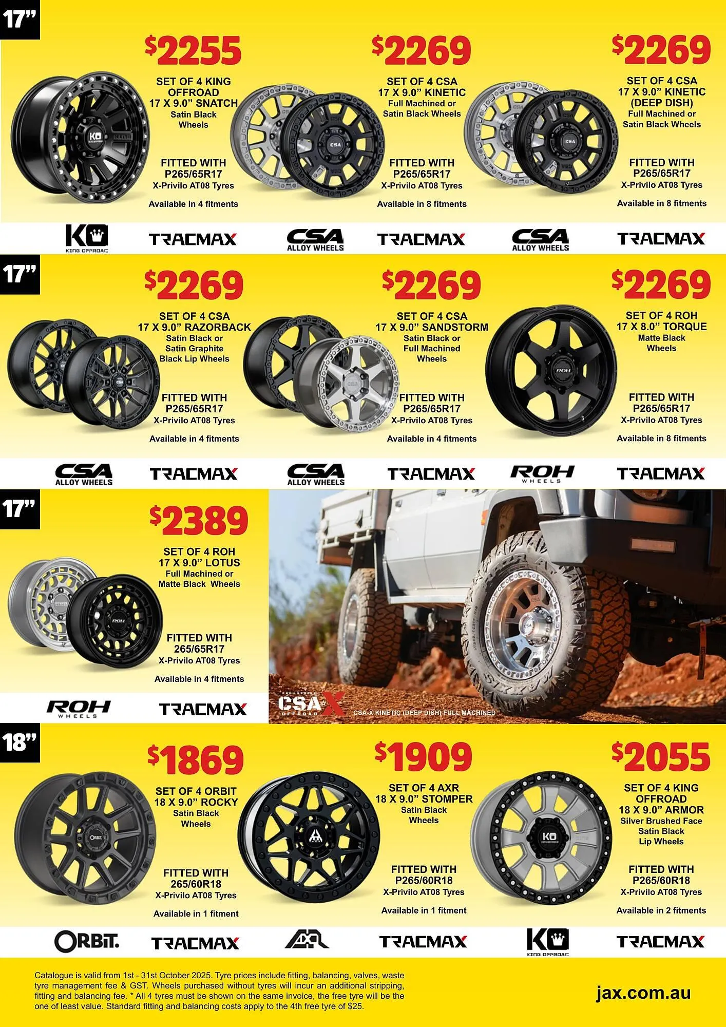 Jax Tyres catalogue - Catalogue valid from 1 October to 31 October 2025 - page 12