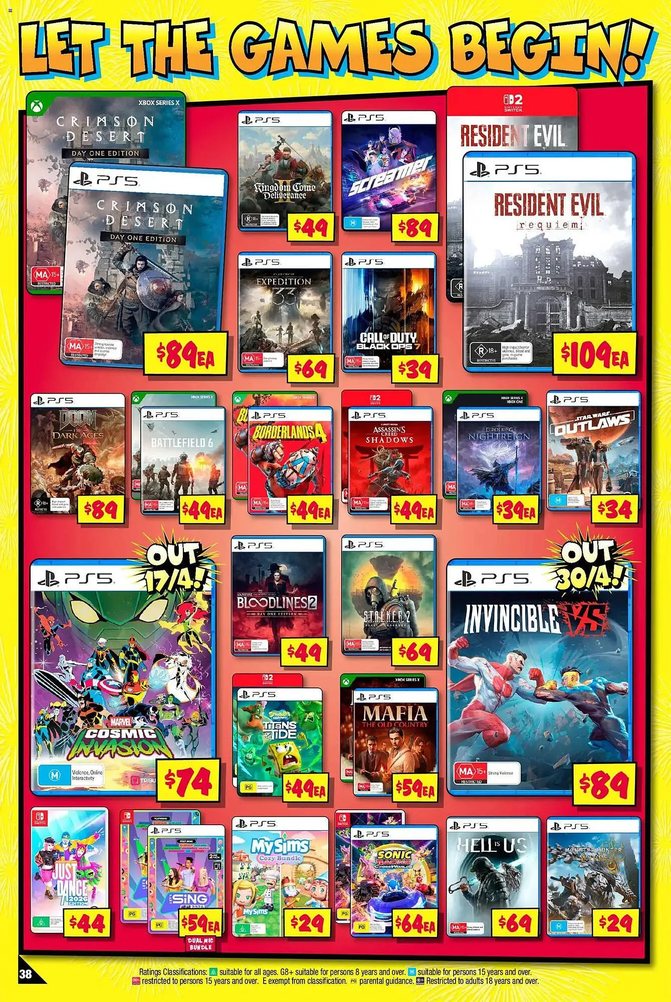 JB Hi-Fi catalogue - Catalogue valid from 30 March to 19 April 2026 - page 38