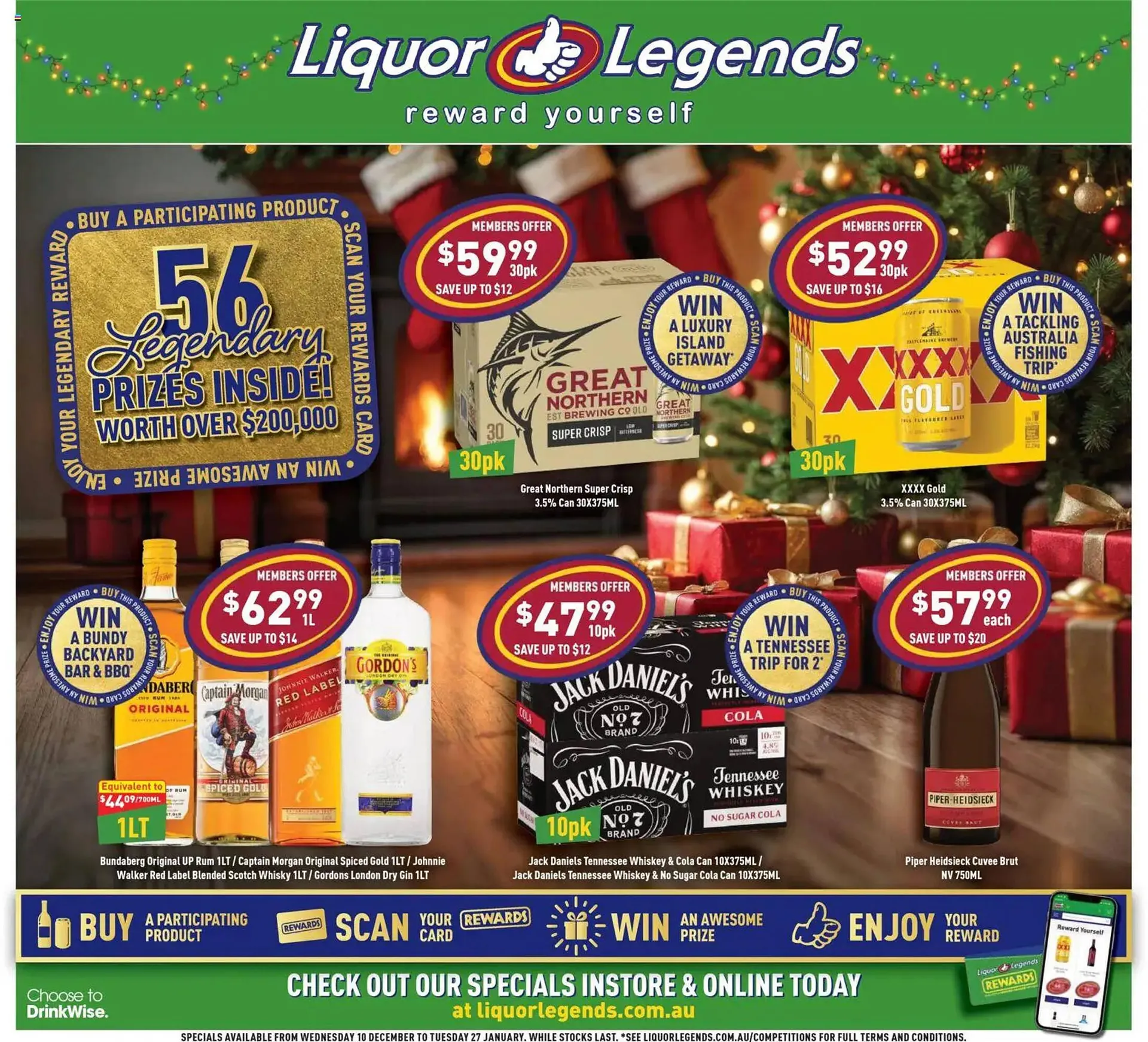 Liquor Legends catalogue - Catalogue valid from 10 December to 27 December 2025 - page 1