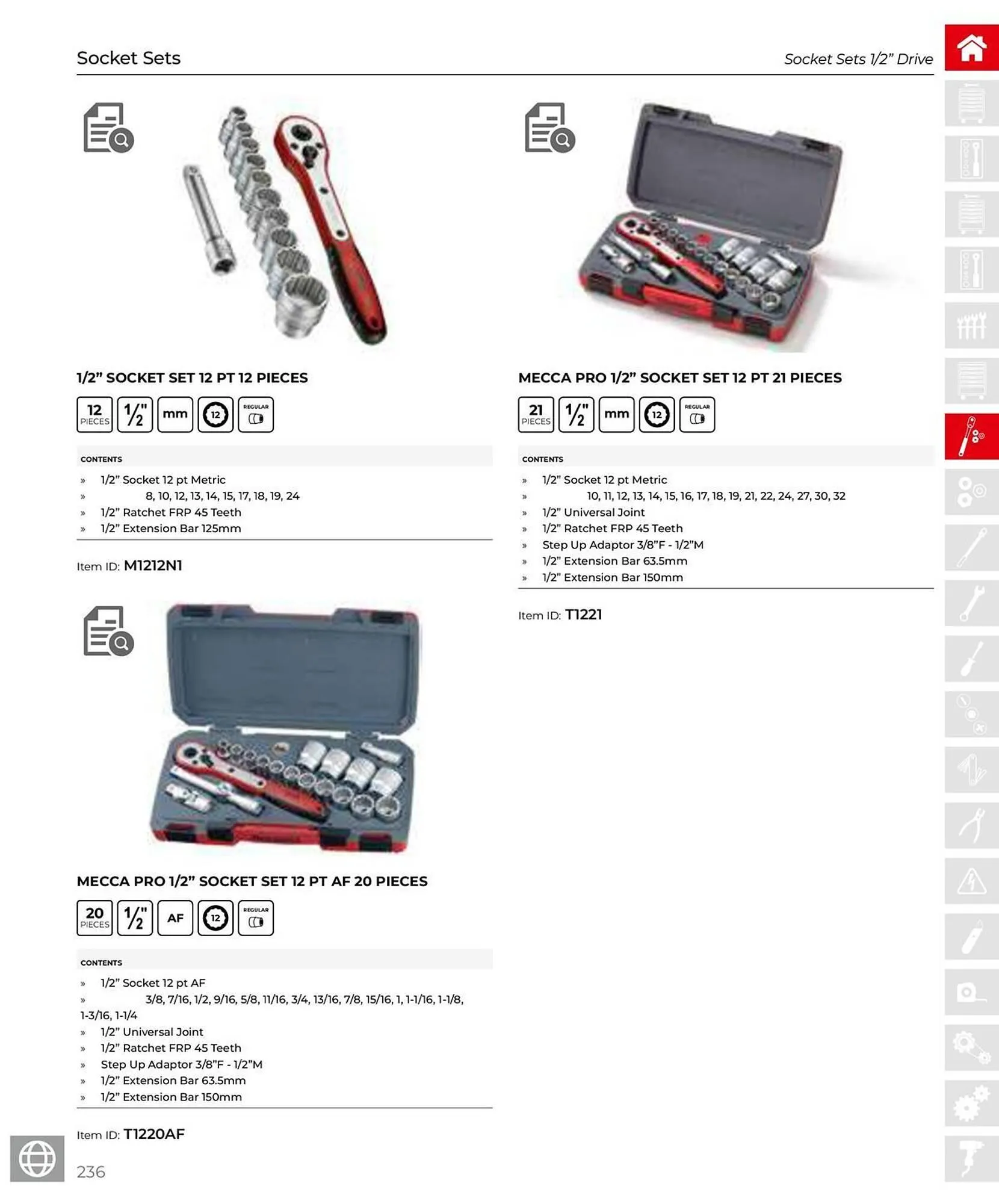 Teng Tools catalogue - Catalogue valid from 28 March to 31 December 2025 - page 237
