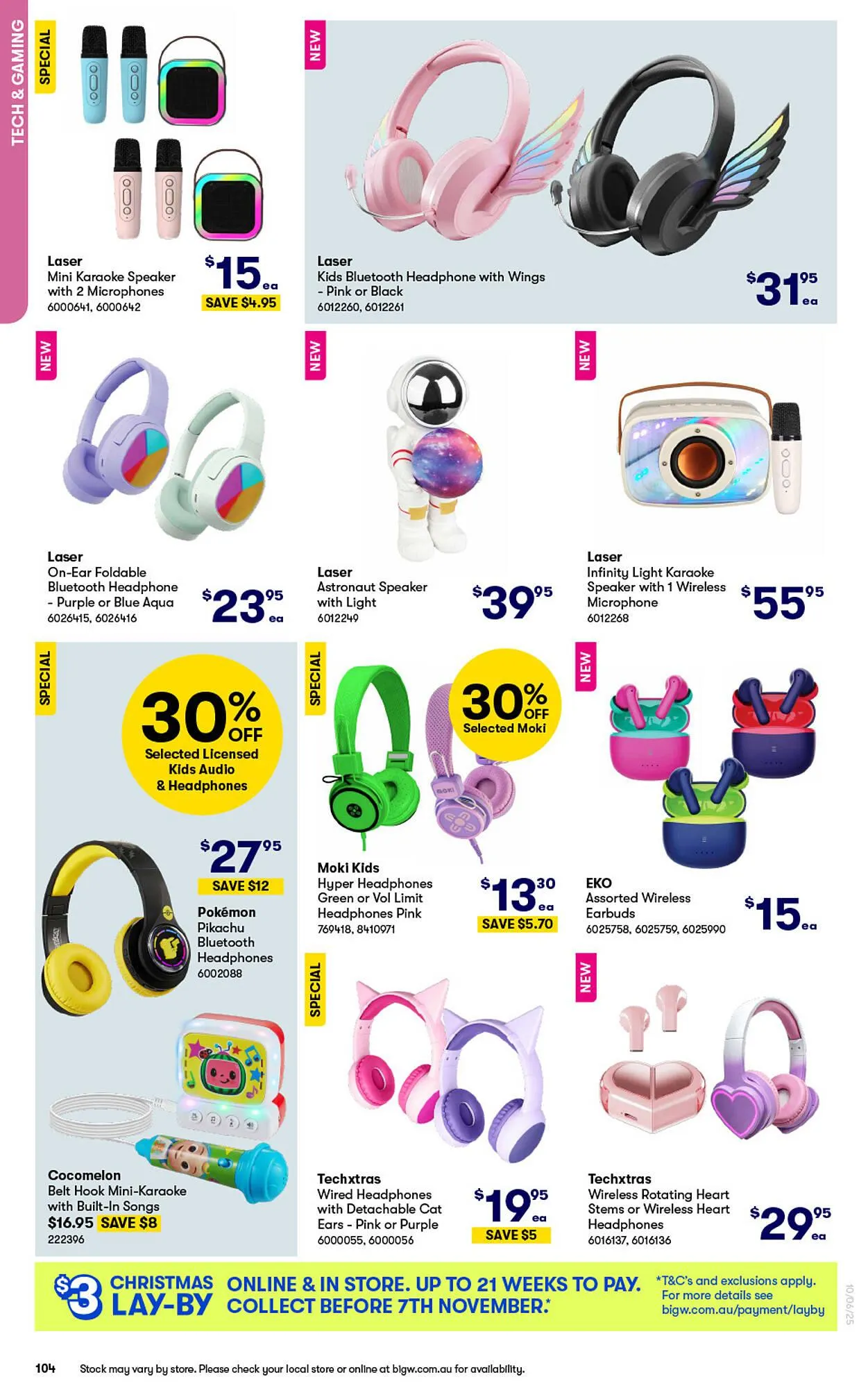 BIG W catalogue - Catalogue valid from 10 June to 9 July 2025 - page 104