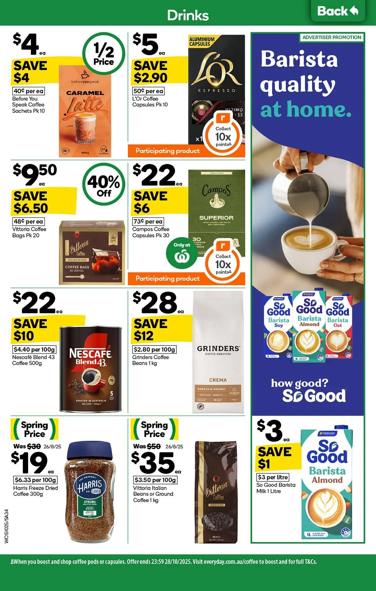 Woolworths catalogue - Catalogue valid from 15 October to 21 October 2025 - page 34