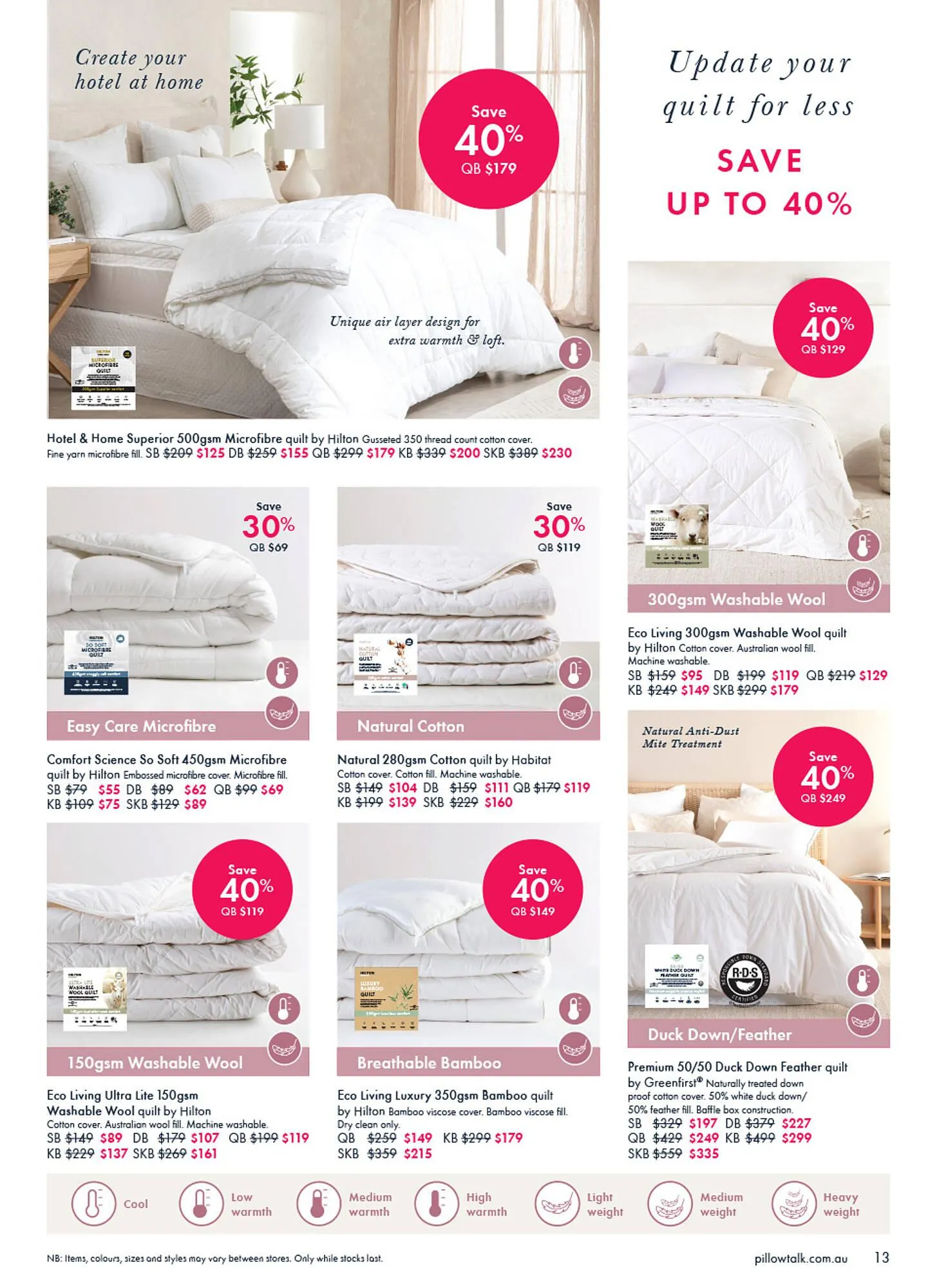 Pillow Talk catalogue - Catalogue valid from 4 April to 27 April 2025 - page 13