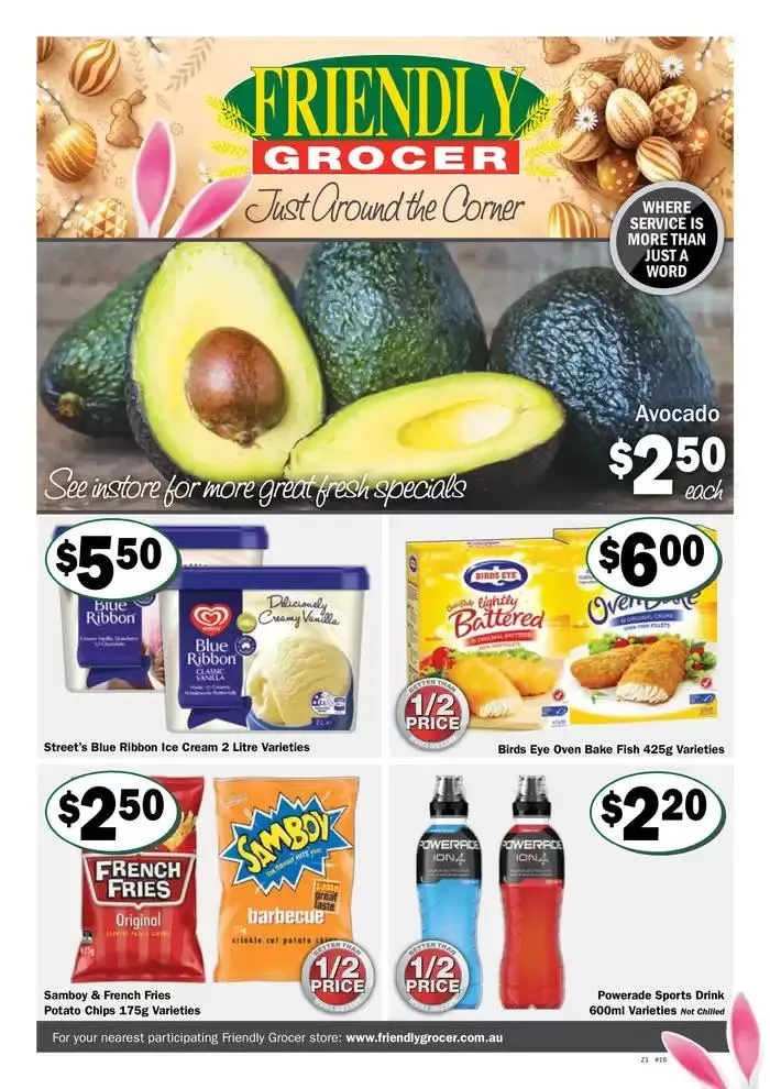 Just around the corner - Catalogue valid from 16 April to 22 April 2025 - page 1