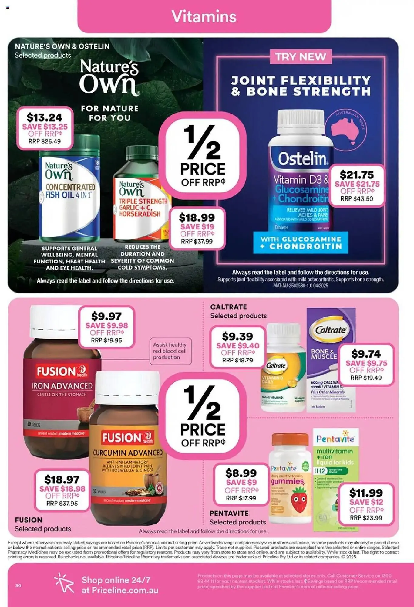 Priceline catalogue - Catalogue valid from 3 June to 18 June 2025 - page 30