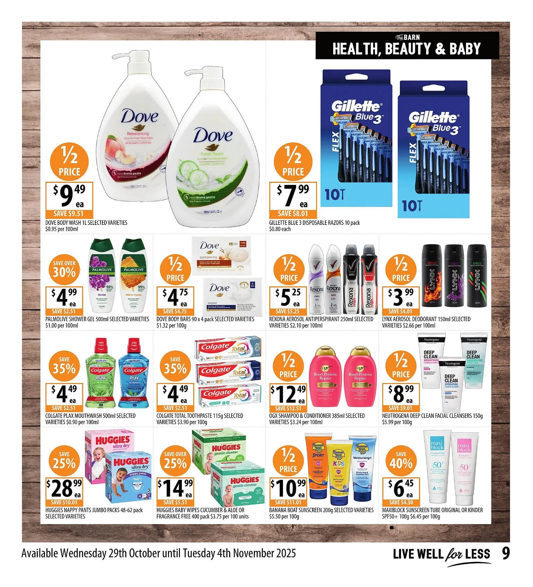 Supabarn catalogue - Catalogue valid from 29 October to 4 November 2025 - page 9