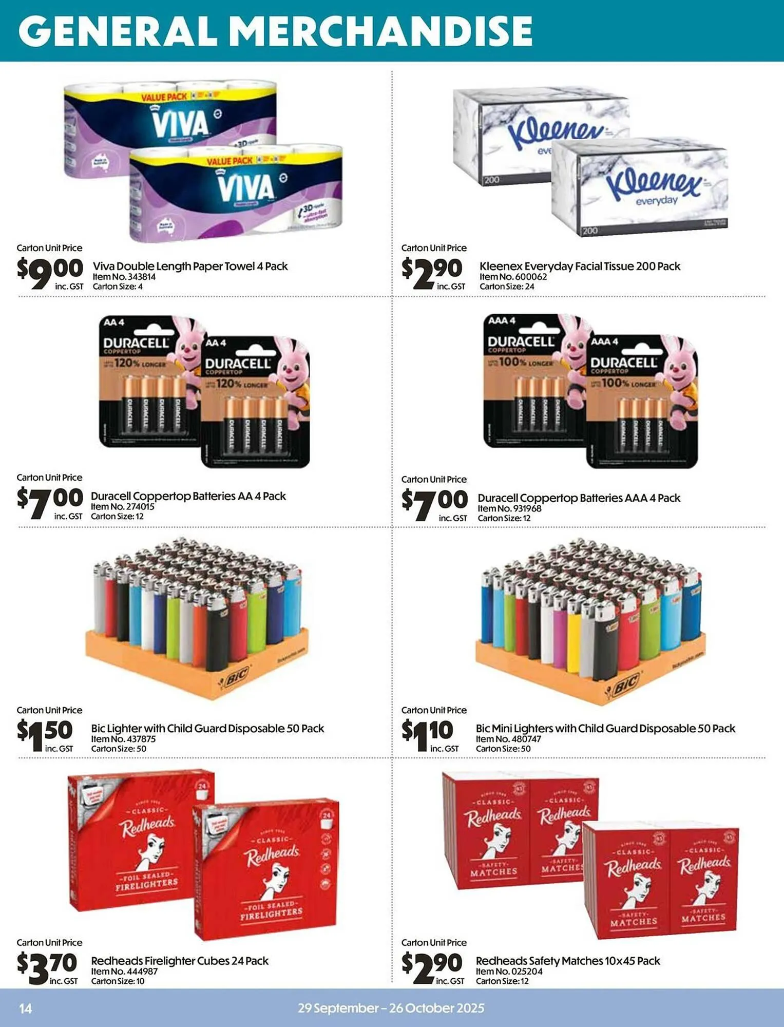 Campbells Wholesale catalogue - Catalogue valid from 29 September to 26 October 2025 - page 14