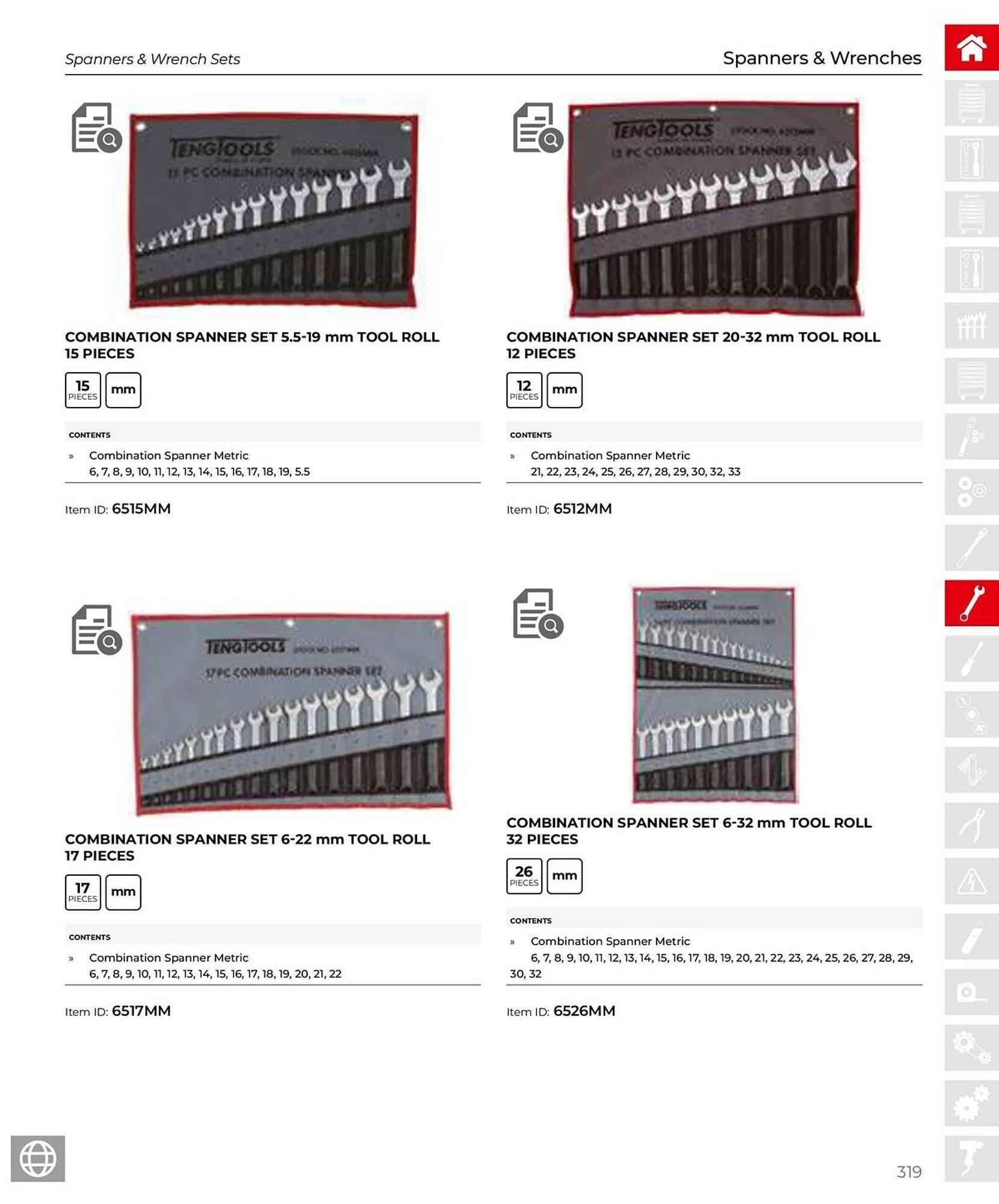 Teng Tools catalogue - Catalogue valid from 28 March to 31 December 2025 - page 320