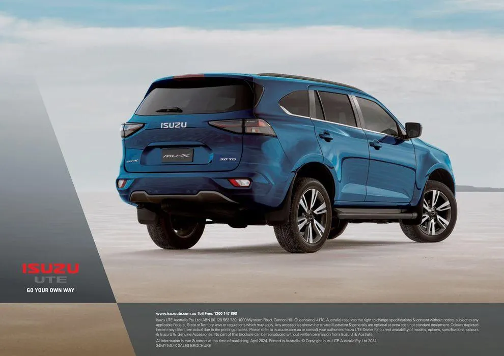 MU-X - Catalogue valid from 8 May to 8 May 2025 - page 16