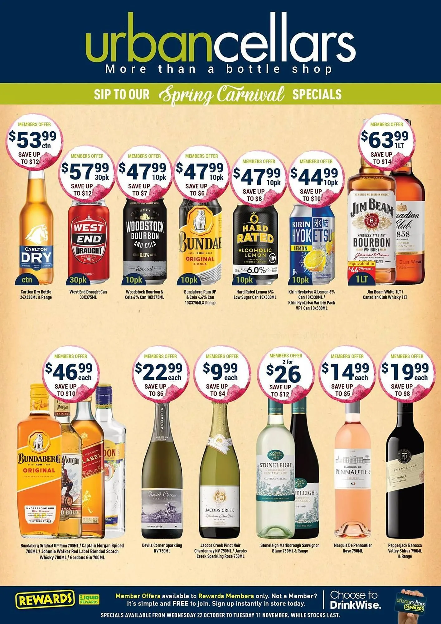 Liquor Legends catalogue - Catalogue valid from 22 October to 11 November 2025 - page 1