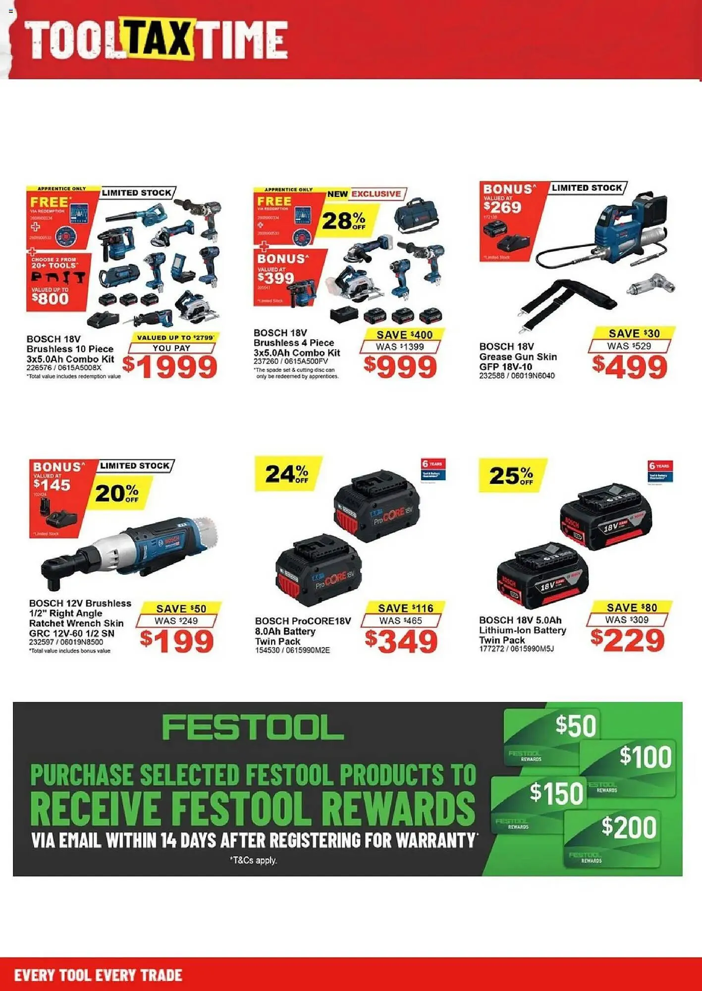 Total Tools catalogue - Catalogue valid from 12 May to 30 June 2026 - page 8