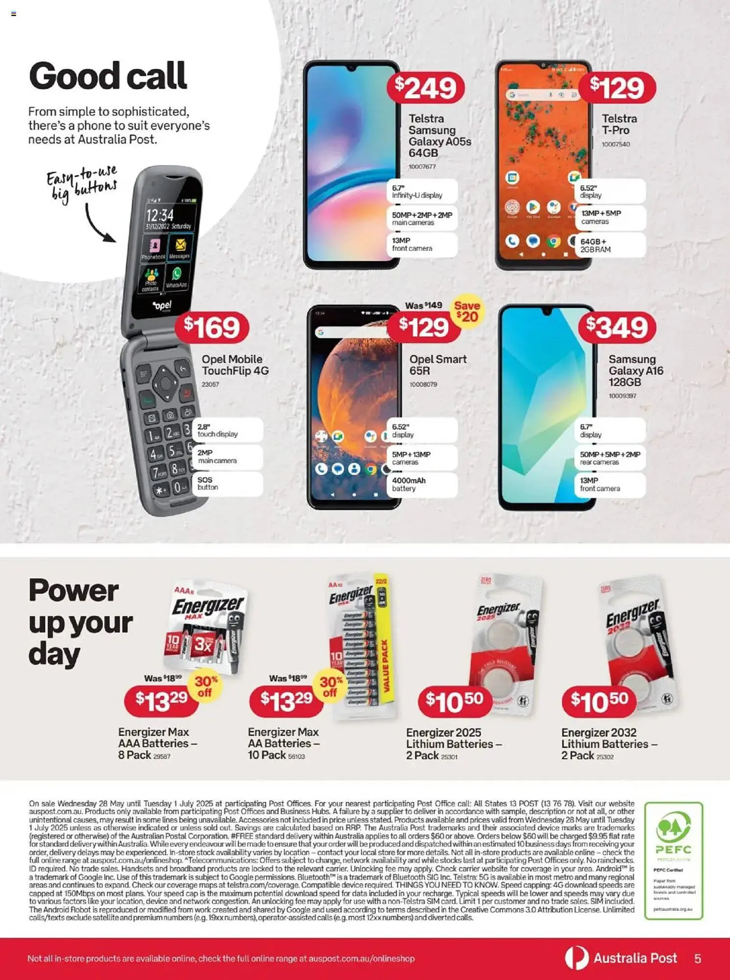 Australia Post catalogue - Catalogue valid from 27 May to 1 July 2025 - page 5