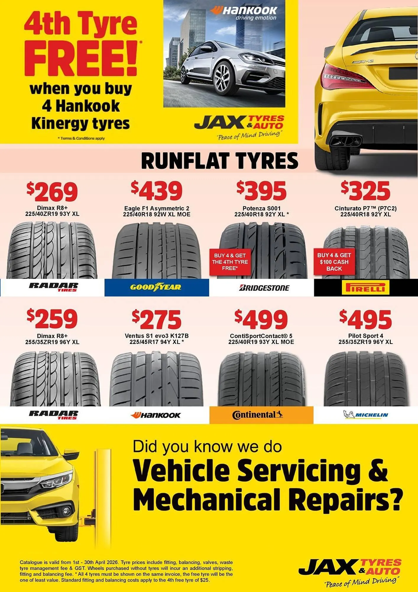 Jax Tyres catalogue - Catalogue valid from 2 April to 30 April 2026 - page 9