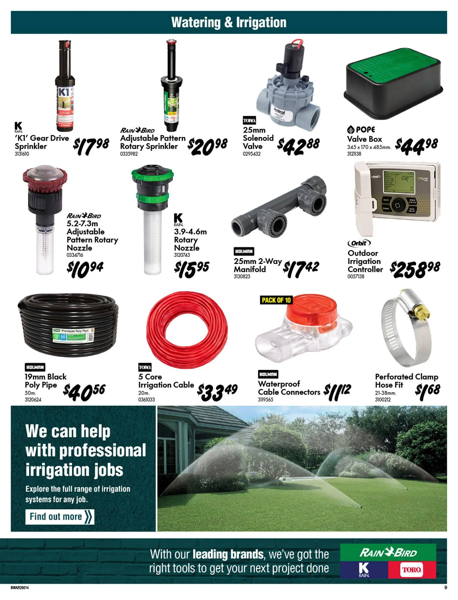 Bunnings catalogue - Catalogue valid from 10 September to 5 October 2025 - page 9