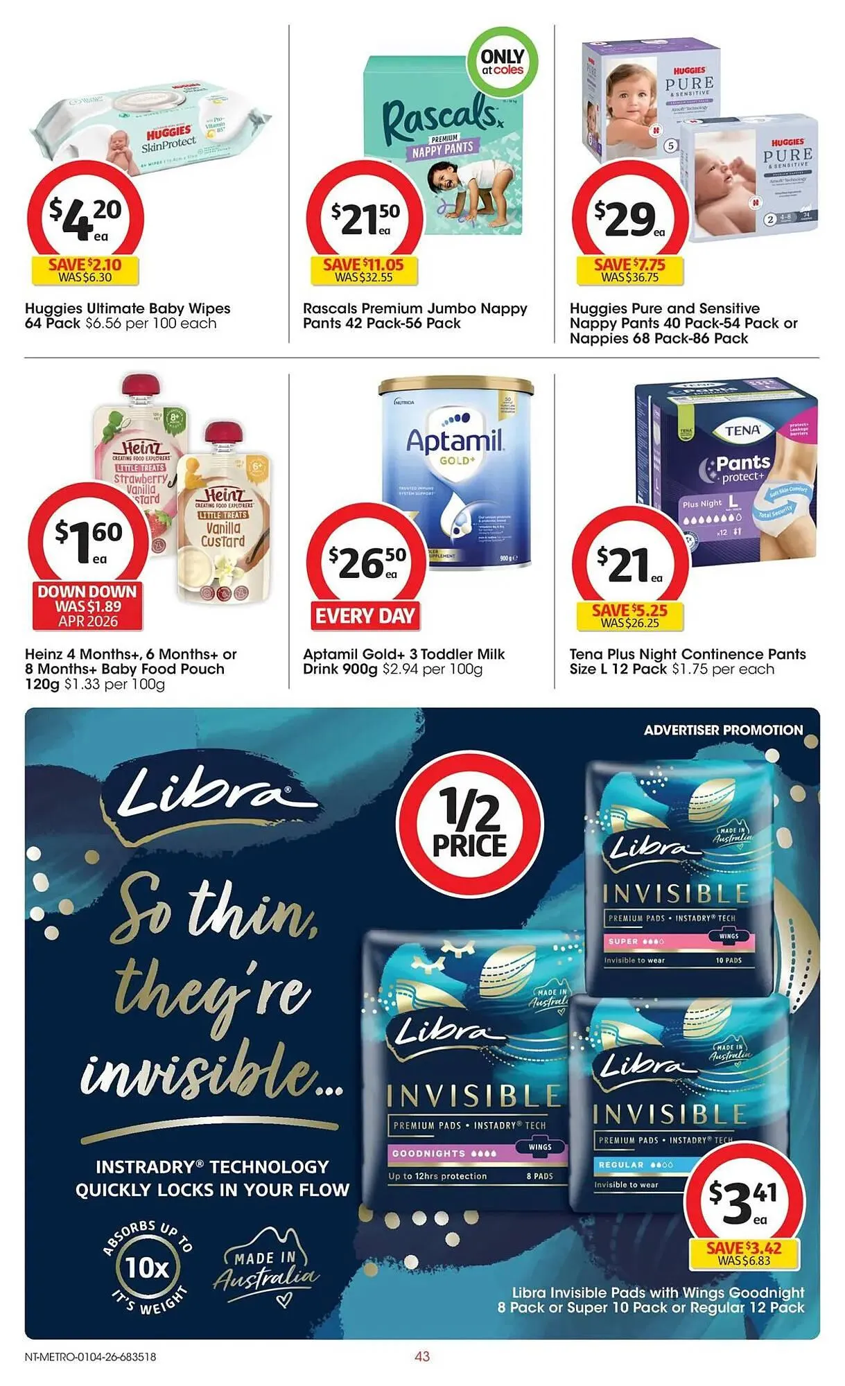 Coles catalogue - Catalogue valid from 31 March to 7 April 2026 - page 43