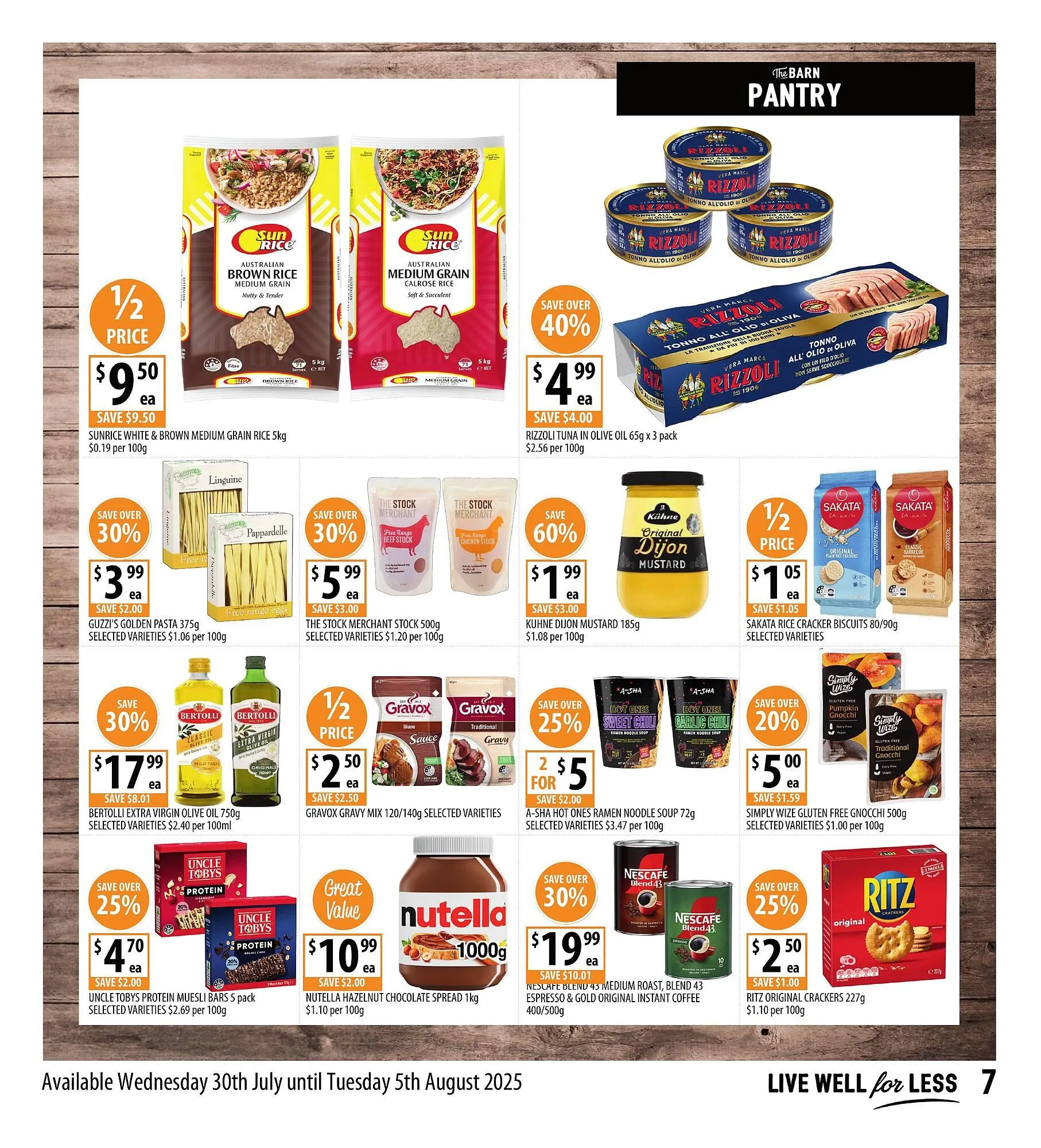 Supabarn catalogue - Catalogue valid from 30 July to 5 August 2025 - page 7