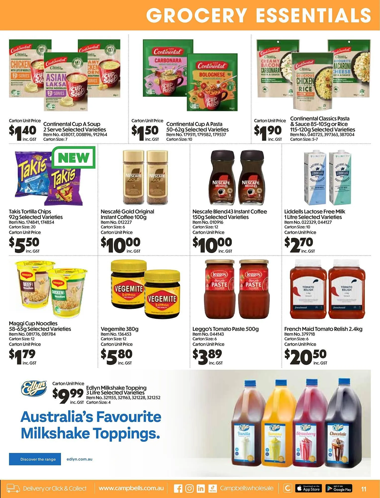 Campbells Wholesale catalogue - Catalogue valid from 28 July to 24 August 2025 - page 11