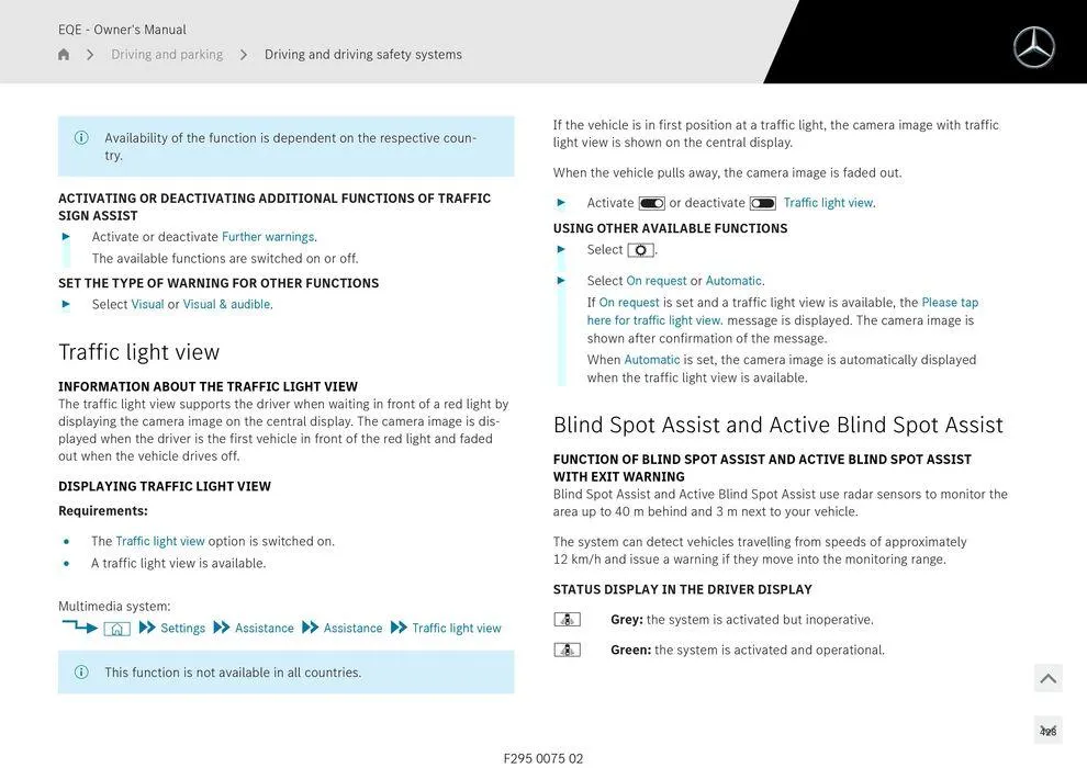 EQE Sedan - Catalogue valid from 11 September to 11 September 2025 - page 428