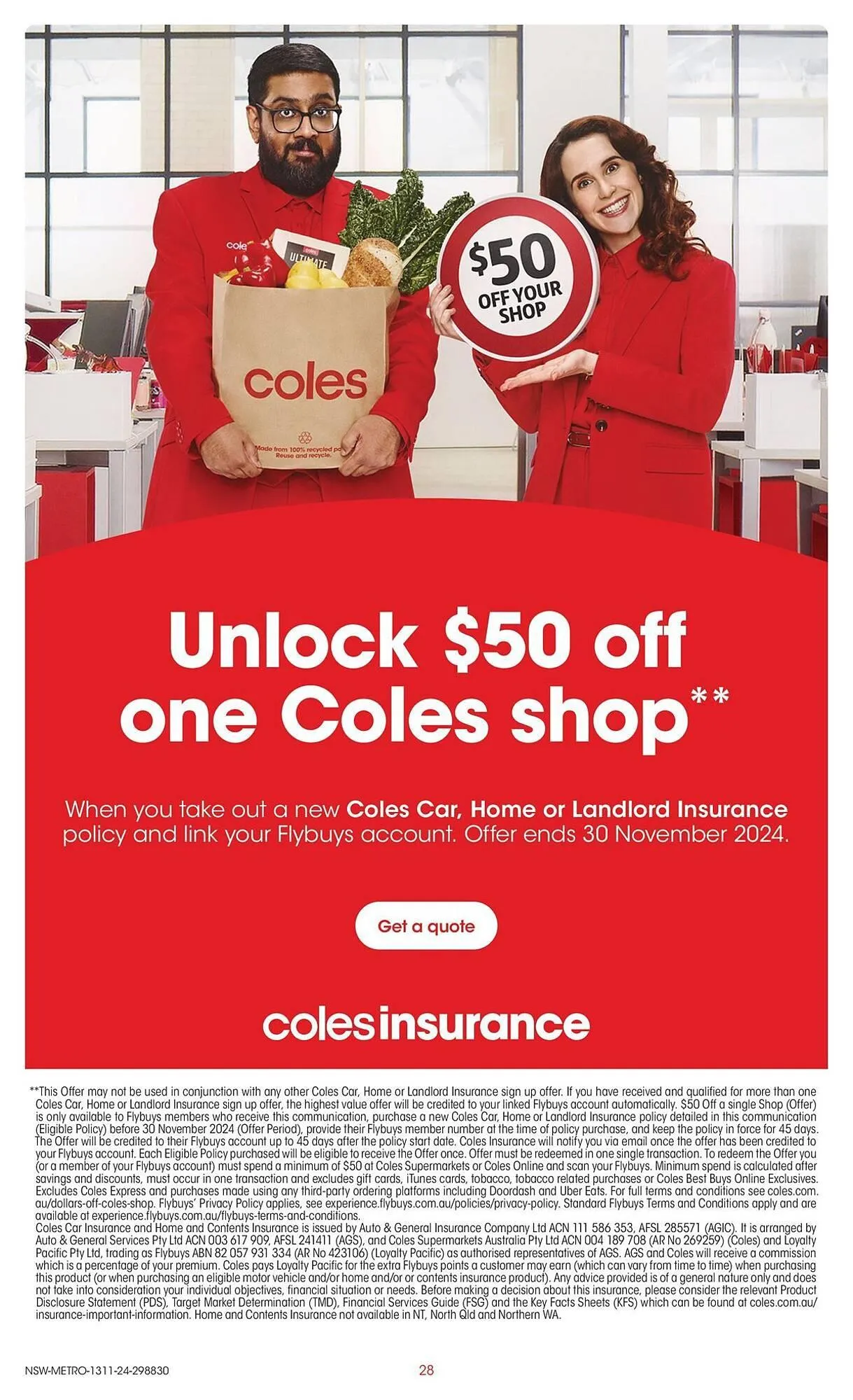Coles catalogue - Catalogue valid from 13 November to 19 November 2024 - page 28