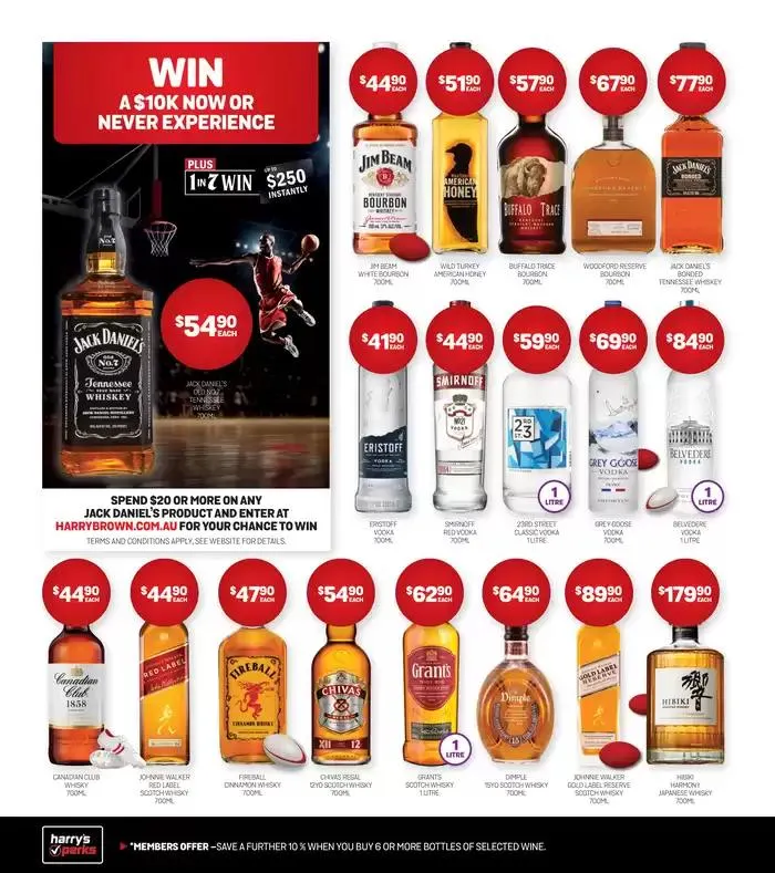 Kick Off The Footy Season at Harry's - Catalogue valid from 5 March to 1 April 2025 - page 8