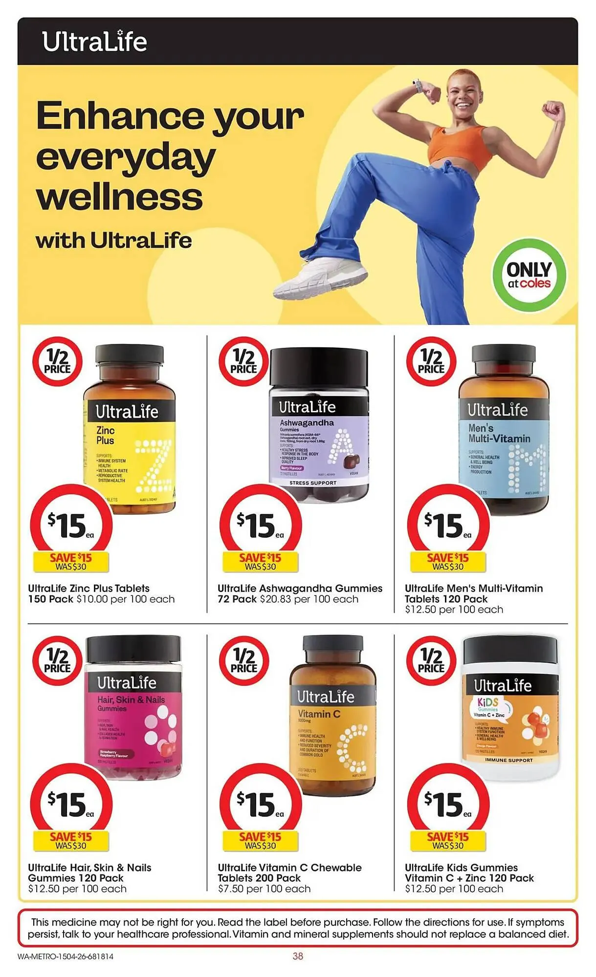 Coles catalogue - Catalogue valid from 15 April to 21 April 2026 - page 38