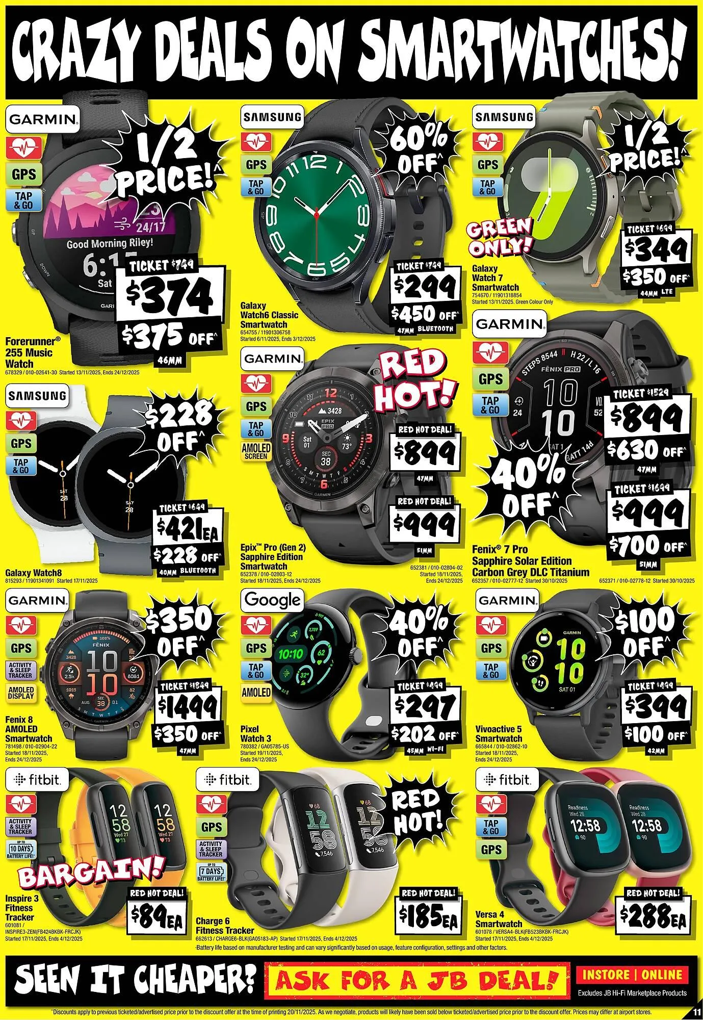 JB Hi-Fi catalogue - Catalogue valid from 28 November to 1 December 2025 - page 11