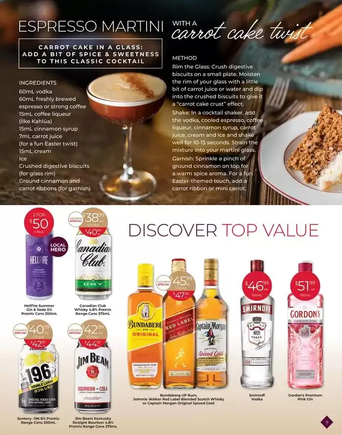 A Toast to Long Weekends - Catalogue valid from 26 March to 29 April 2025 - page 9