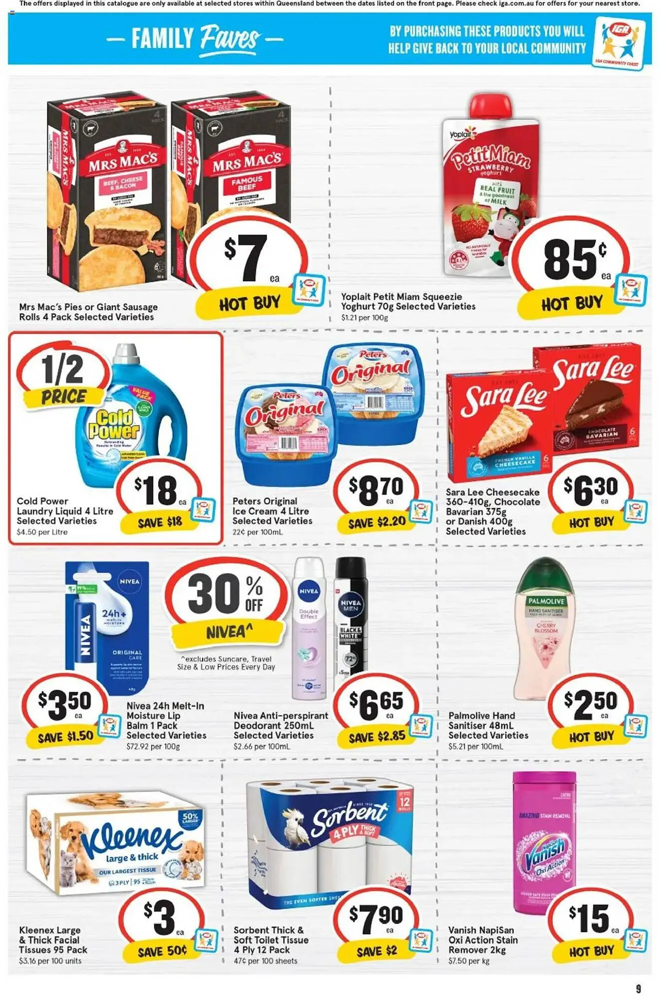 IGA catalogue - Catalogue valid from 30 July to 5 August 2025 - page 9