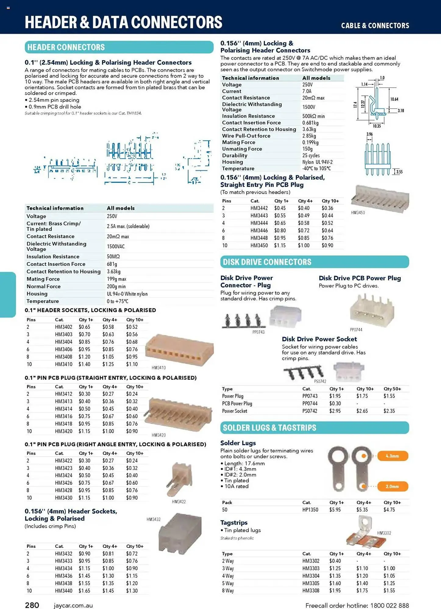 Jaycar Electronics catalogue - Catalogue valid from 8 July to 9 July 2026 - page 280