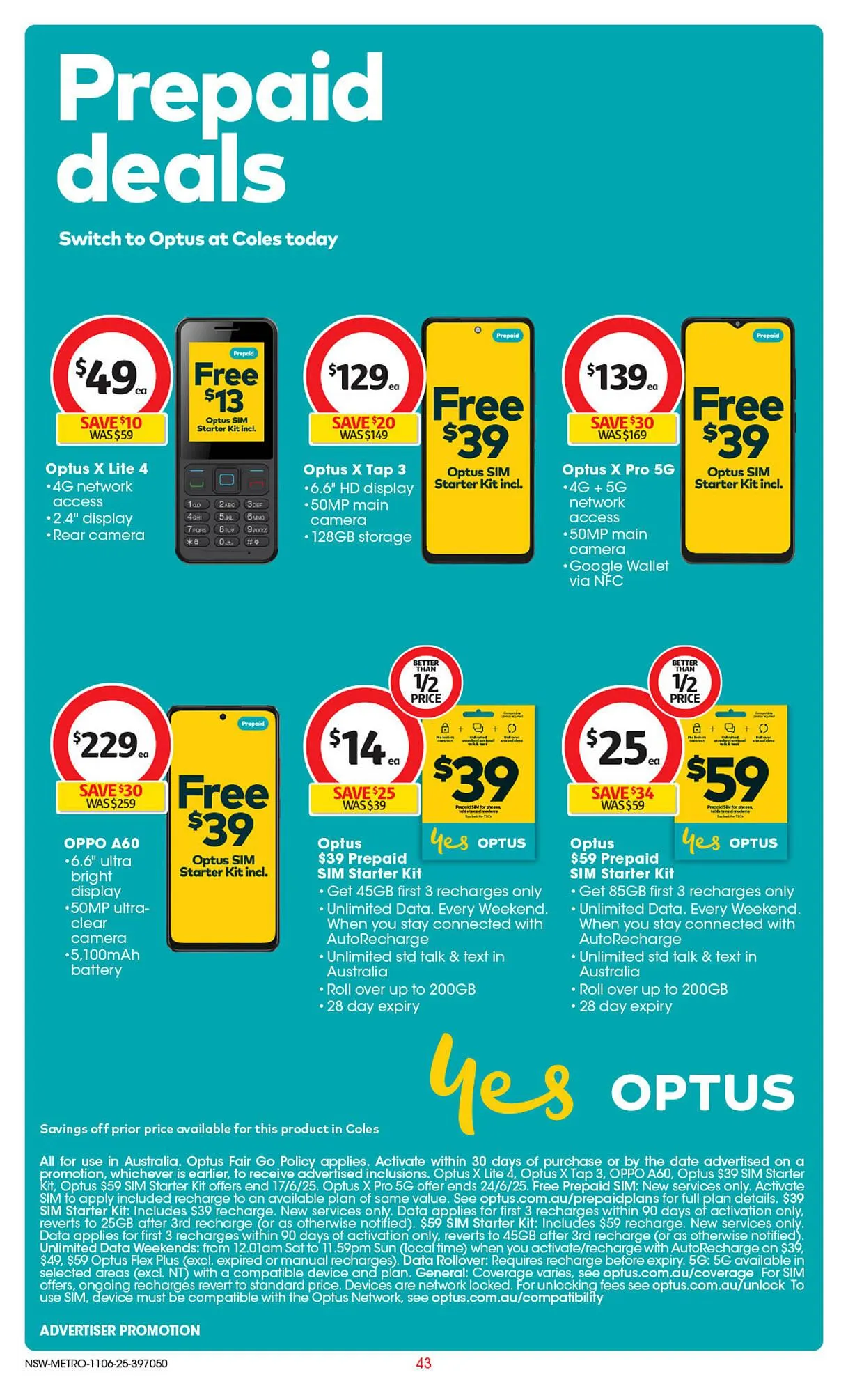 Coles catalogue - Catalogue valid from 11 June to 17 June 2025 - page 44